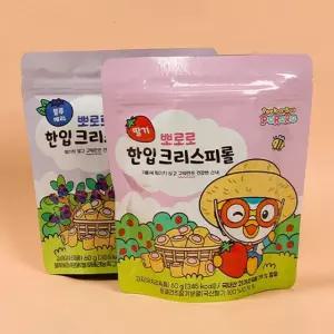 뽀로로 한입 크리스피롤 아기과자 아기떡뻥 아기간식 두돌아기과자