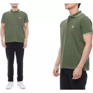 [몽클레어]25SS 남성 로고 패치 폴로 반팔티셔츠 (8A00031 84556 876 25S)