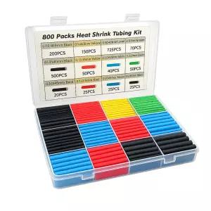 듀라맥스 열수축튜브 280PCS 800PCS 세트 케이블 절연 전기 배선 전선 보호 정리
