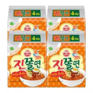 오뚜기 진짜쫄면 4개입 x 4팩 (총16개입)
