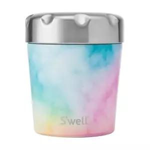 S'well 스테인리스 스틸 아이스크림 칠러 473.2ml(16온스) 캔디 클라우드 3중 레이어 진공 단열 용기로 아