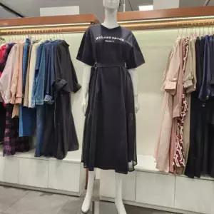 HC04 쉬폰배색  원피스 S242NOJ503 (32779788)