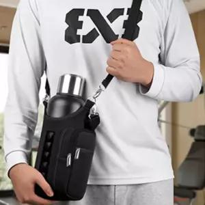 등산숄더힙색 등산물통파우치 등산용크로스백