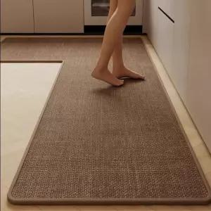 ㄱ자 주방매트 모서리 인테리어 미끄럼방지 대형 화이트 키친