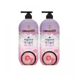온더바디 히말라야 핑크솔트 바디워시 로즈향 900g x 2pack