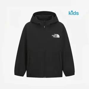 키즈 NJ3LS13S 키즈 테일윈드 후디 BLACK
