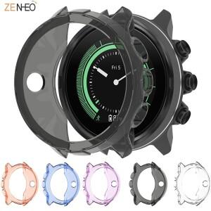 TPU 케이스 커버 Suunto 9/9 Baro/ Spartan Sport 손목 HR 용 시계 부드럽고 편안한 내구성 쉘 보호 요소