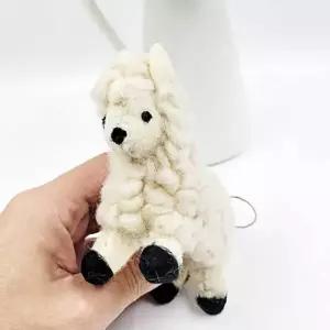 ( )열쇠고리 악세사리 WOOL 핸드메이드 강아지 오브제 인테리어 인형 키링