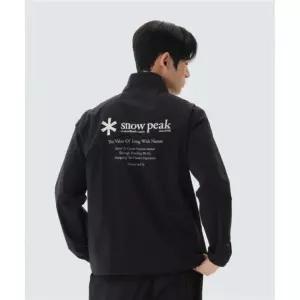 SNOWPEAK APPAREL 씬테크 우븐 스탠드넥 바람막이 Black (S24MMSWB34) S24MMSWB34BK 431381