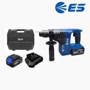 ES산업 EL326RH 충전 로터리 해머드릴 20V 4.0Ah 배터리 충전기 세트 콘크리트 타공