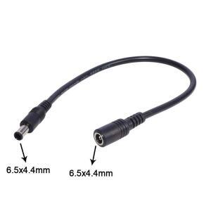 6.5mmx4.4mm 남 여 DC 전원 충전기 어댑터 연장 리드 케이블 소니 호환 PC 노트북 LG 호환삼성 호환 모니터