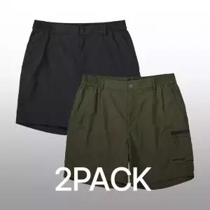 2PACK 몽벨 남성 테크L 타슬란 5부 팬츠