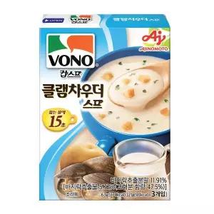 [안전포장] 보노스프 컵스프 클램차우더 스프 63g 145695