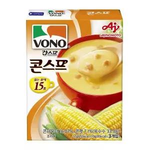 [안전포장] 보노스프 컵스프 콘스프맛 57g 145698
