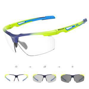 Scvcn Phochromic 선글라스 사이클링 안경 자전거 러닝 맨 태양 스포츠 MTB Rod Eyewer  고글 2023