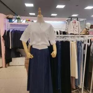 오프리미츠MG0150+20,트렌드해레이어드룩으로우븐패치니트크롭숏반팔가디건M25KC1501