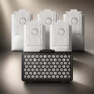 [호환] 삼성 비스포크 제트봇 청정스테이션 VR30T85514W VR30T85514C VR50B9563AG VCA-RDB95B 50T95936U 50T95936R 50T95936H 50B9563AE 30T85514U 50T95936W 50T95936C 30T85513B 30T85513K 로봇청소기 먼지봉투