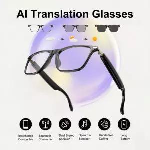 AI 스마트 안경 음성 선글라스 음악 변색렌즈 번역 통화 여성용 오픈이어 녹화