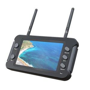 솔로굿 FPV 모니터 4.3인치, DVR 5.8Ghz 40CH 800 x 480 IPS 드론 수신기 모니터, RC 차량용