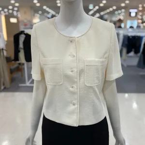 [숲]프리지아 여름 하객룩 출근룩 반팔 자켓 OC5JKQ1