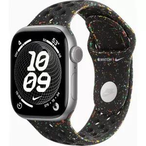 애플워치 스포츠 피트니스트래커 밴드 Apple Watch 시리즈 11 GPS + 셀룰러 42mm 미드나잇 블랙 나이키 밴