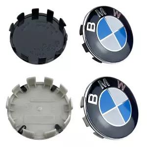 자동차휠캡 ABS 68MM 56MM 자동차 휠 센터 허브 캡 BMW 호환 미니 소형 E87 M 퍼포먼스 E36 E46 E60 E90 E9