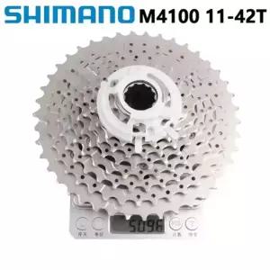 시마노 DEORE M4100 카세트 10단 산악 로드 자전거 플라이휠 11-42T MTB 액세서리