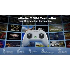 BETAFPV LiteRadio 2 SE 8CH USB 시뮬레이터 컨트롤러  윈도우 PC STEAM AeroFly DJI호환 FPV 드론 게임용