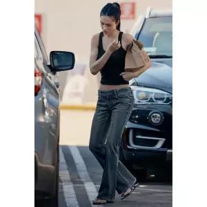 ZARA JEANS TRF BOOTCUT 로우라이즈 - 블루