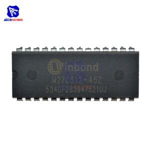 Diymore IC 칩 W27C512 W27C512-45Z 28DIP EEPROM 512KBIT  집적 회로 5 개