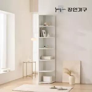 장인가구 클래드 드레스룸 시스템 옷장 400 라운드 측면 코너장