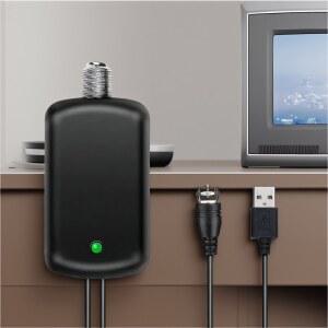UHD안테나 TV 실내 지상파 수신기 디지털 안테나 현상 강화기실내외 부스터저소음 신호 UHD 픽셀화 안테나의 칩이 장착된