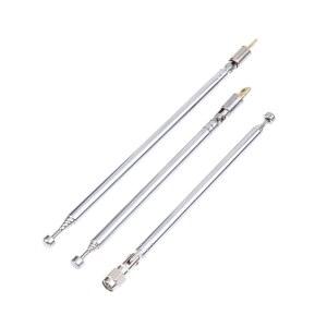 UHD안테나 TV 실내 지상파 수신기 라디오 DAB 섹션 안테나 펼침 공중 165MM 접이식 645MM FM 61206 교체 AM 길이