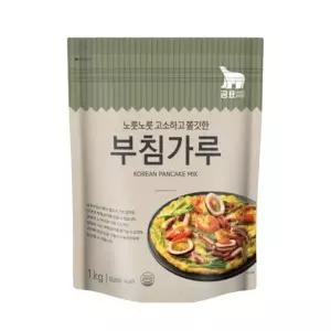 곰표 부침가루 1kg X 5개 /부침개 김치전 모둠전 재료 요리 안주 간편 대용량 가정용
