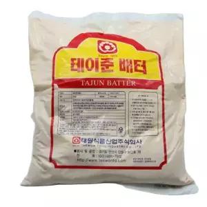 후라이드 치킨용 태원 테이준배터 5kg/식자재/식료품//냉동식품/치킨튀김가루/치킨/가라아케/튀김