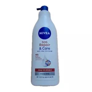 니베아 SOS 리페어 앤 케어 바디로션 400ml 3개
