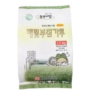 식자재도매 봉평 전 분말 메밀 부침가루 골드플러스 50프로 1.3kg