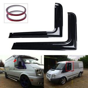 창문빗물막이 FORD TRANSIT MK6 20002014 가드 블랙 디플렉터 레인 MK7 윈드