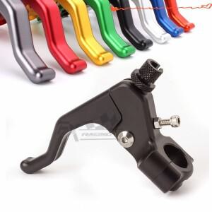 CNC 짧은 스턴트 클러치 레버 혼다 CRF230F Kawasaki Suzuki Yamaha Ducati 용 간편한 당김 케이블 시스템
