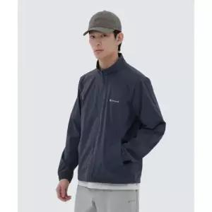 스노우피크 snowpeak APPAREL 씬테크 우븐 스탠드넥 바람막이 Charcoal Navy S24MMSWB34 217673