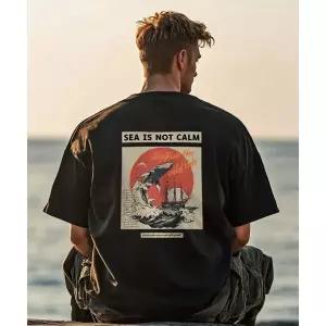 OHPxGOODD b웨일 오버핏 반팔티 (4XL)