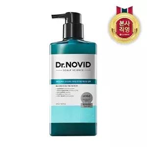 [LG생활건강]엘라스틴 닥터노비드 탈모증상완화 지루성두피용 약산성 비듬샴푸 400ml
