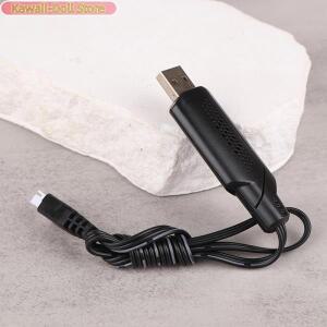 XH-3P 커넥터 Lipo 배터리용 USB 충전기 RC 자동차 드론 보트 7.4V 충전 케이블 2S 1A