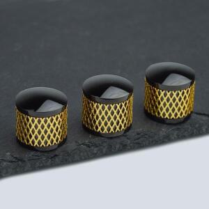 GUYKER 일렉트릭 기타 베이스 노브 쉘 재질: 스테인레스코 이너 직경 6mmpper