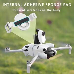 DJI 미니 4 프로 드론용 스포츠 카메라 마운트 거치대 키트 상단 확장 어댑터 브래킷 1/4