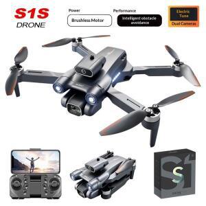Ls-S1s 브러시리스 모터 RC 드론 6K HD 듀얼 ESC 카메라 360도 장애물 회피 광학  전자 펜스 항공 쿼드콥터