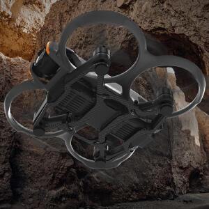 카본 보호 보드 DJI Avata 2 Drone 용 댐핑 실리콘 랜딩 기어 충돌 방지 안전 가드 범퍼
