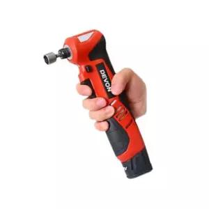 devon 5712 6.35mm 무선 12v 전기 직각 래칫 90 렌치 전동 수공구세트