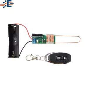 DC 3.7V 아크 점화기 고전압 발생기 모듈 12MM 방전 50M 원격 제어 2.5A 라이터 부스터 코일