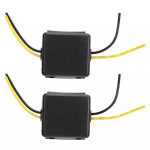 자동차 전원 필터 2Pcs 12V 스테레오 공급 소음 감소 차단기 오디오 라디오 이퀄라이저 앰프 스피커용